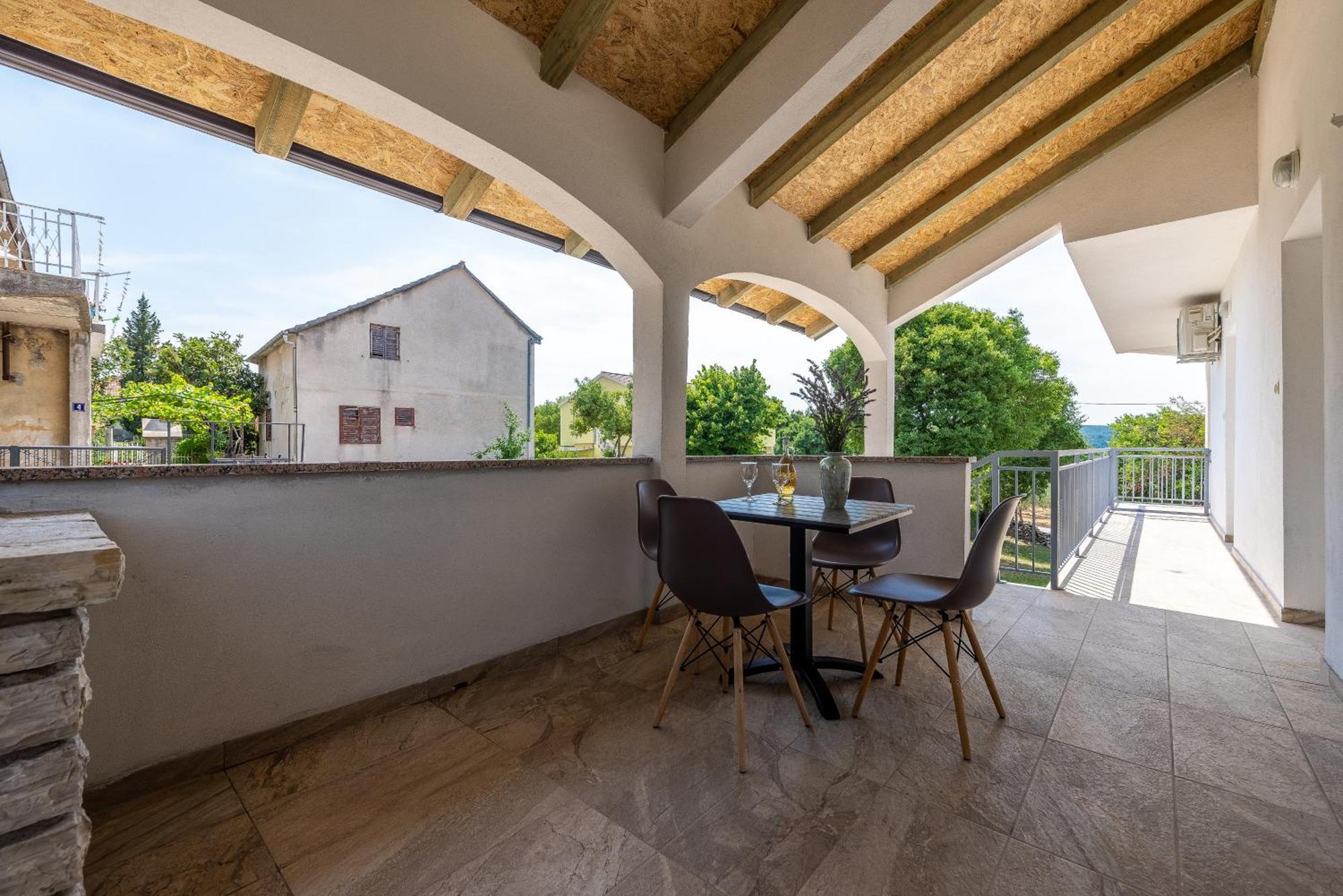 Apartmani Dupor Gornji Karin Exteriör bild